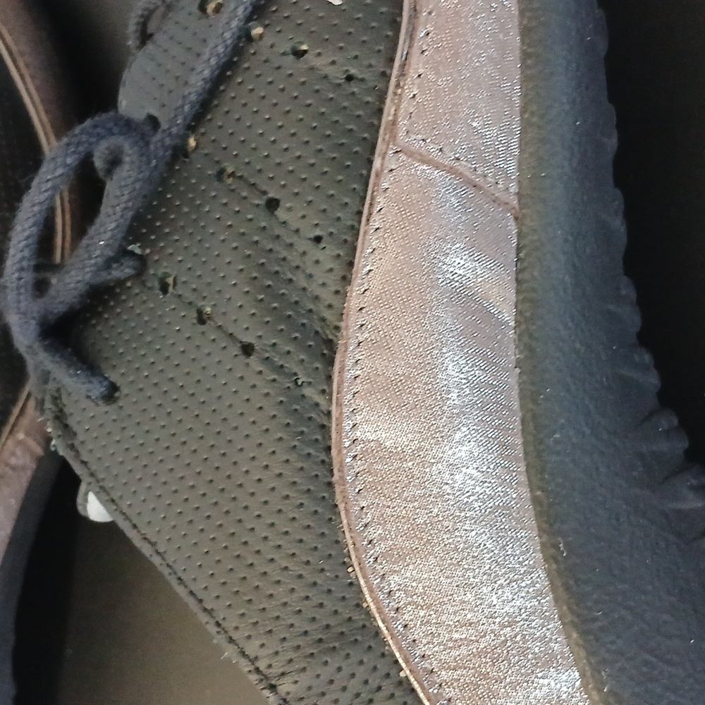 Naot Kumara Black Lace Up Leather Casual Sneaker Shoe Size 8 (39) - Picture 6 of 10